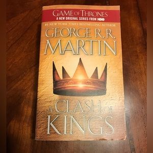 Game of Thrones: A Clash of Kings by George R.R. Martin Paperback book